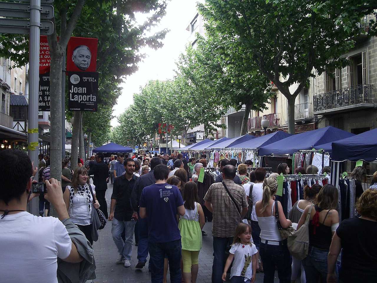 Una de les edicions anteriors de l'Outlet Igualada Comerç