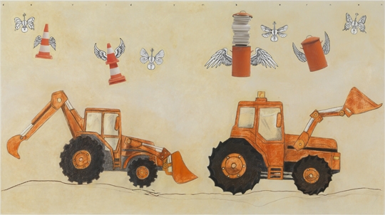 Una obra de l'artista igualadí que es por veure a l'Artèria