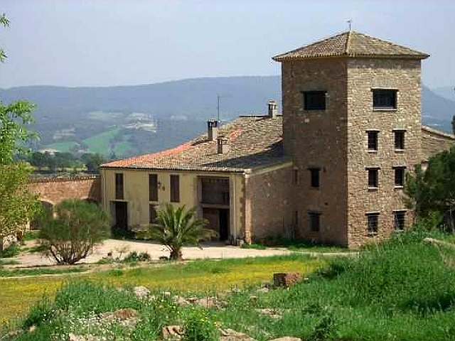 Cal Sabaté, a Òdena, una de les localitzacions del film