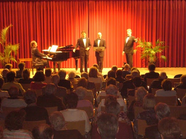 Gabriel Blanco, Salvador Carbó i Cristobal Viñas