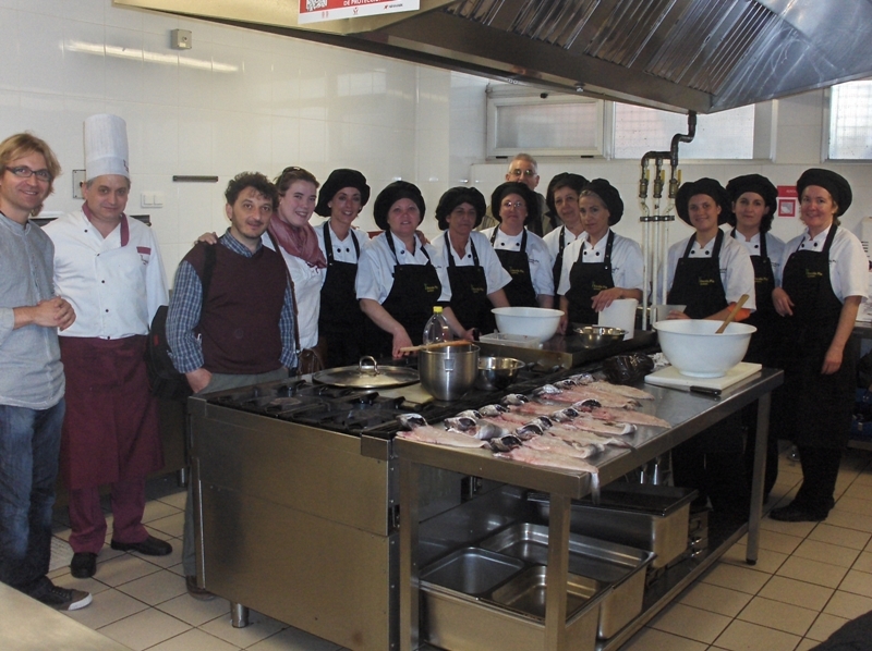 Alumnes d'un curs de formació ocupacional