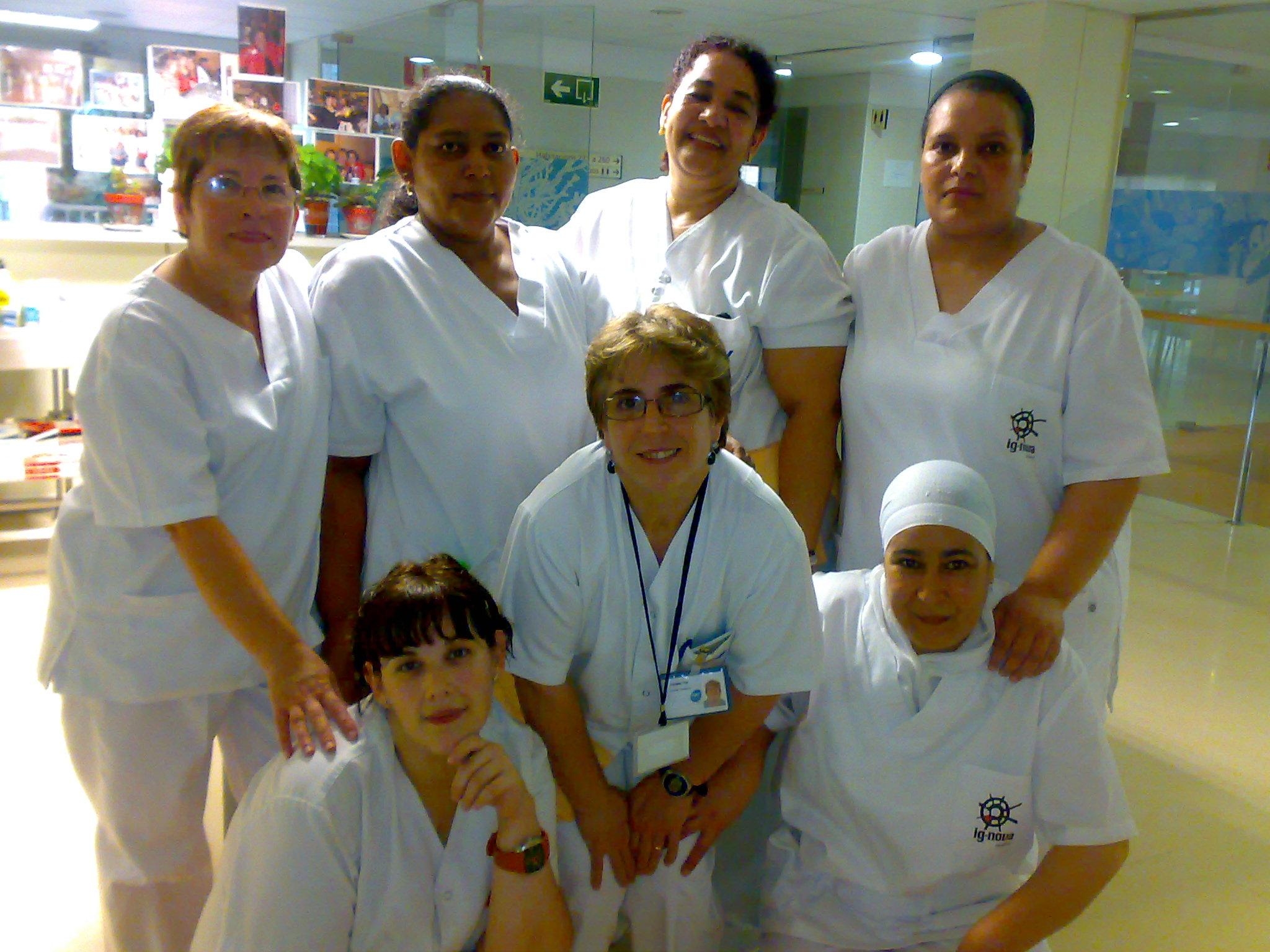 Alumnes del curs d'auxiliar