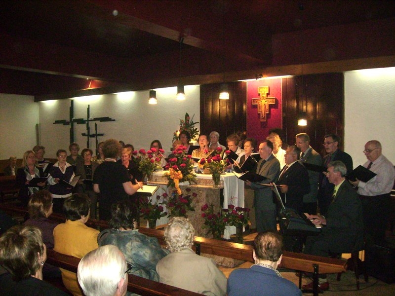 El concert a la parròquia de Montserrat. Foto:Joan Talavera
