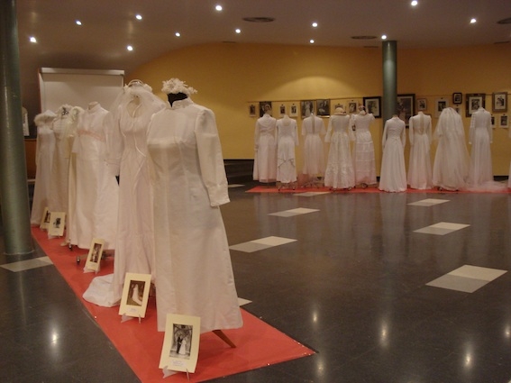 Exposició de vestits de núvia