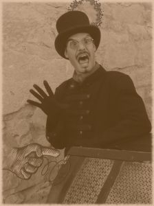 Arnau Vinós en una imatge de l'espectacle