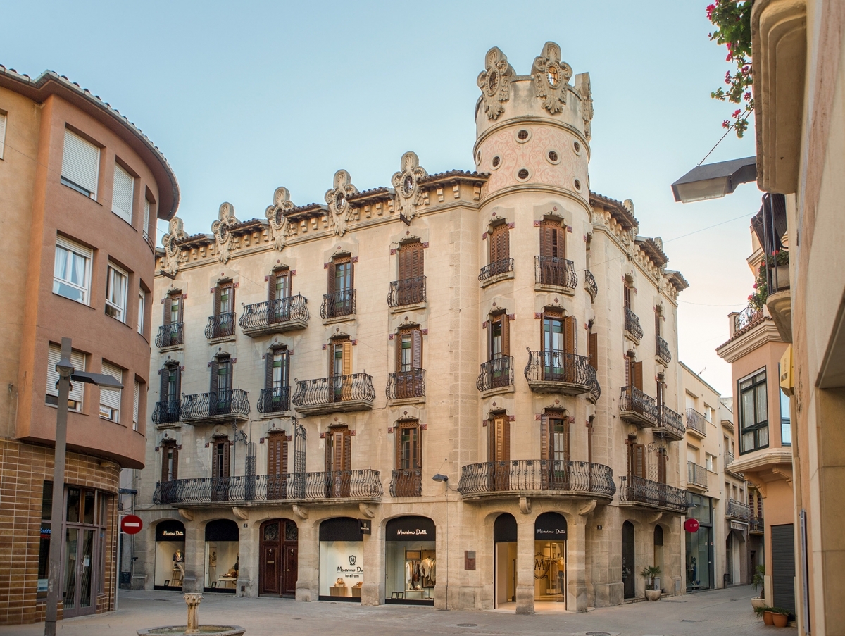 L'edifici, al cor d'Igualada