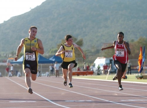 Eduard Viles, del CAI, 4art als 100 metres llisos