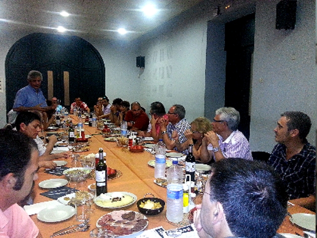 Sopar de constitució de la delegació anoienca de Súmate
