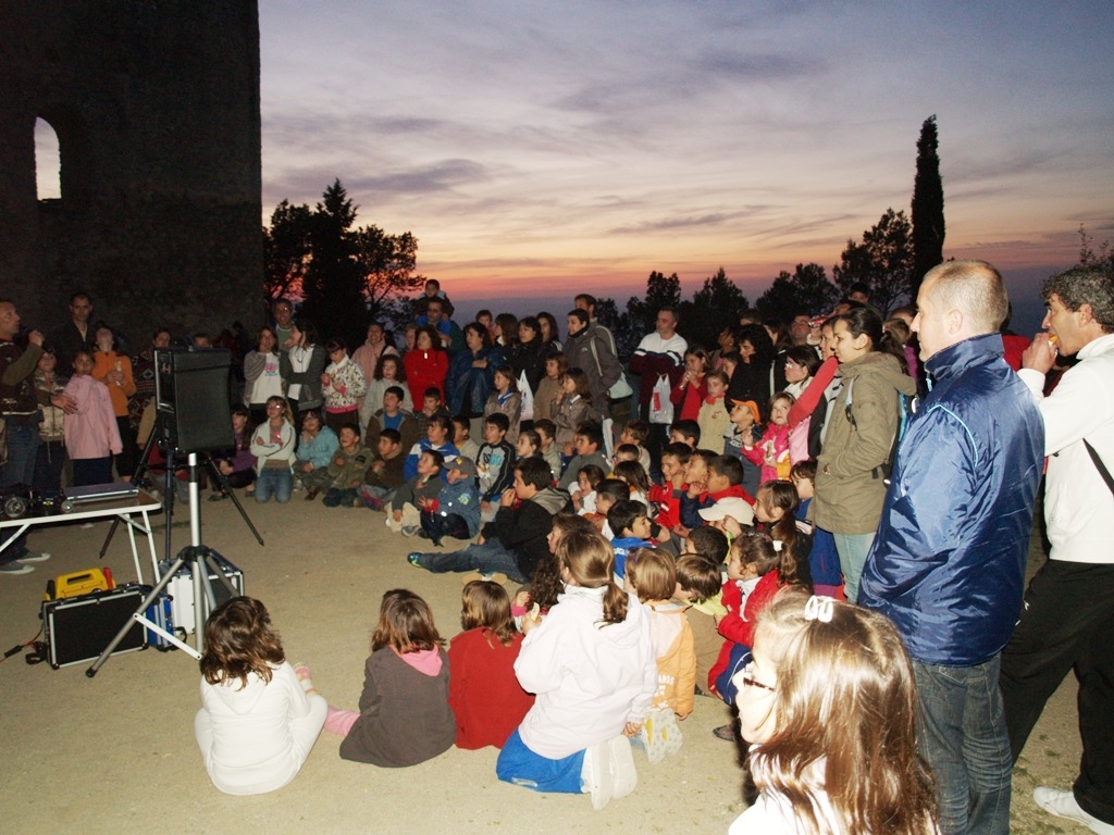 Observació des de la Tossa