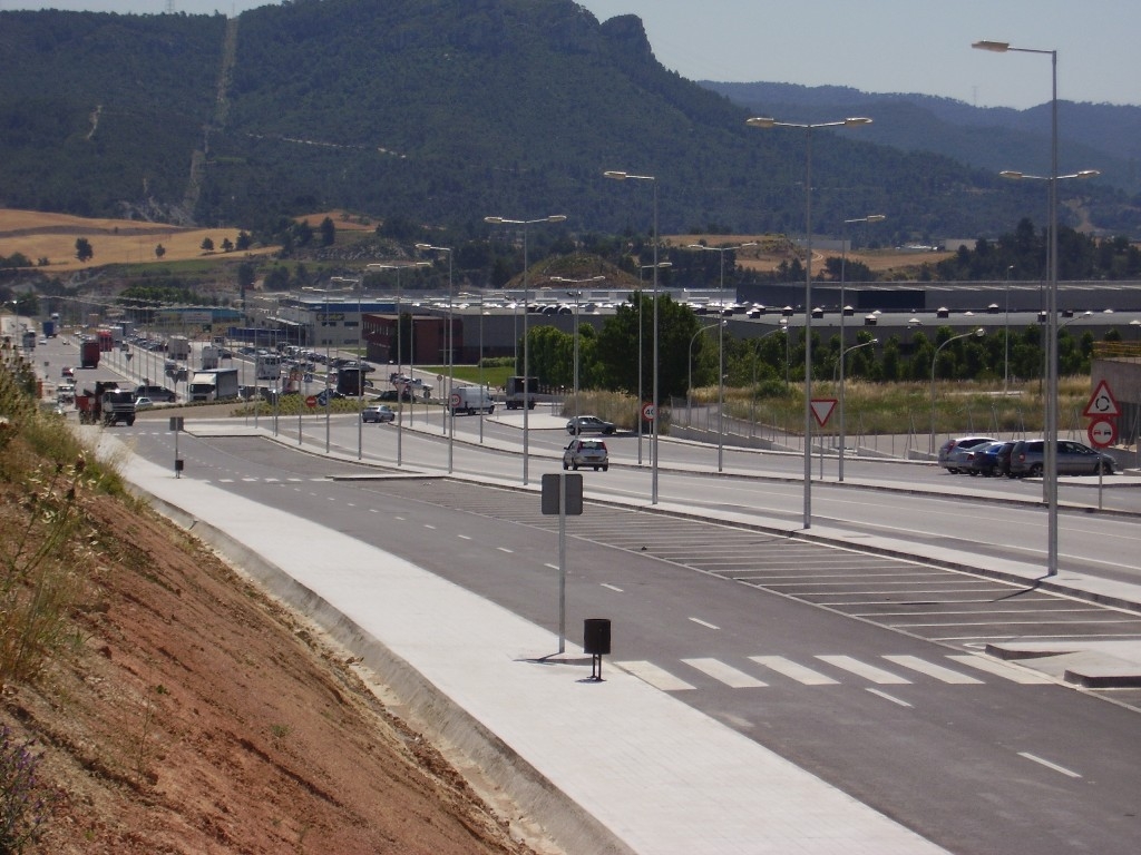 Vista del polígon de les Gavarreres