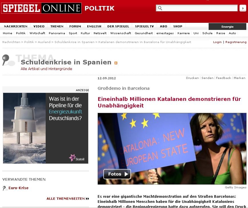 Portal digital Spiegel.de