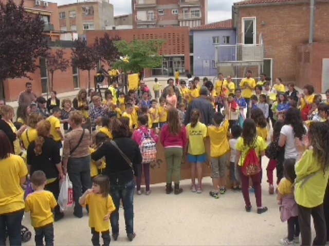 Cassolada a l'escola Garcia Lorca de Montbui