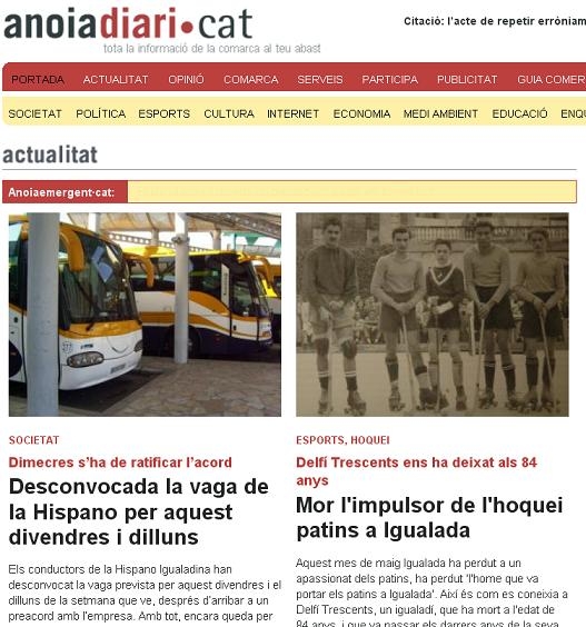 Portada de divendres, 18 de maig