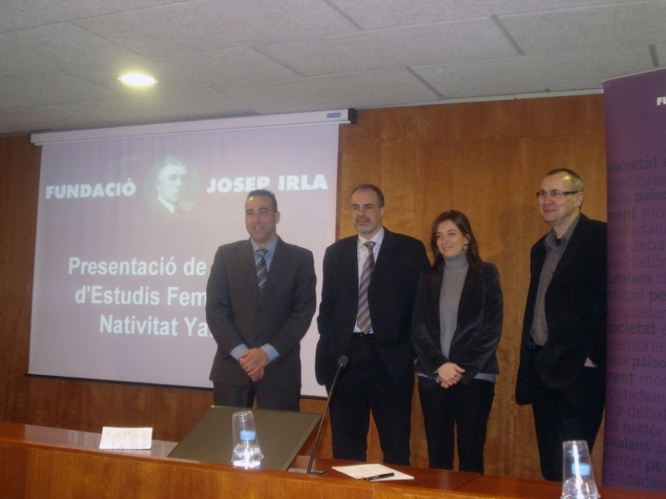 La Fundació Josep Irla impulsa una beca d’Estudis Feministes