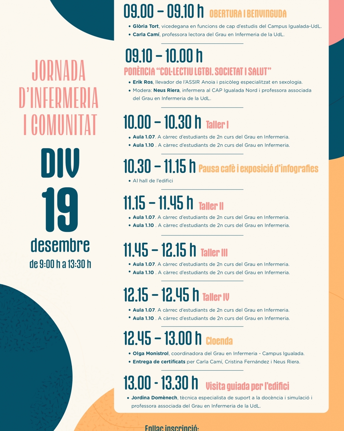 Programa de la jornada.