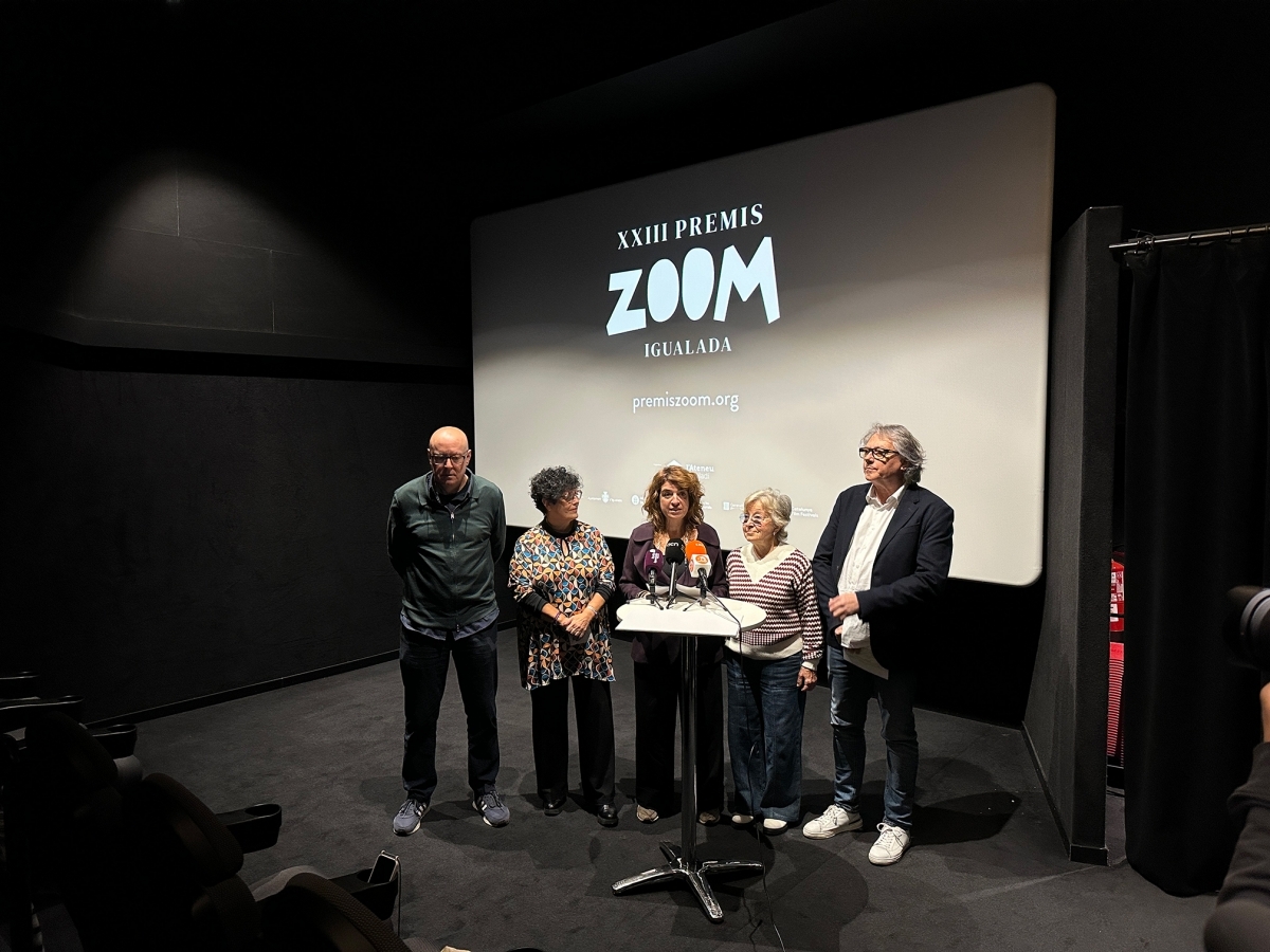 Anna Cervera, directora dels Premis durant la presentaci&oacute;. Marc Soler.