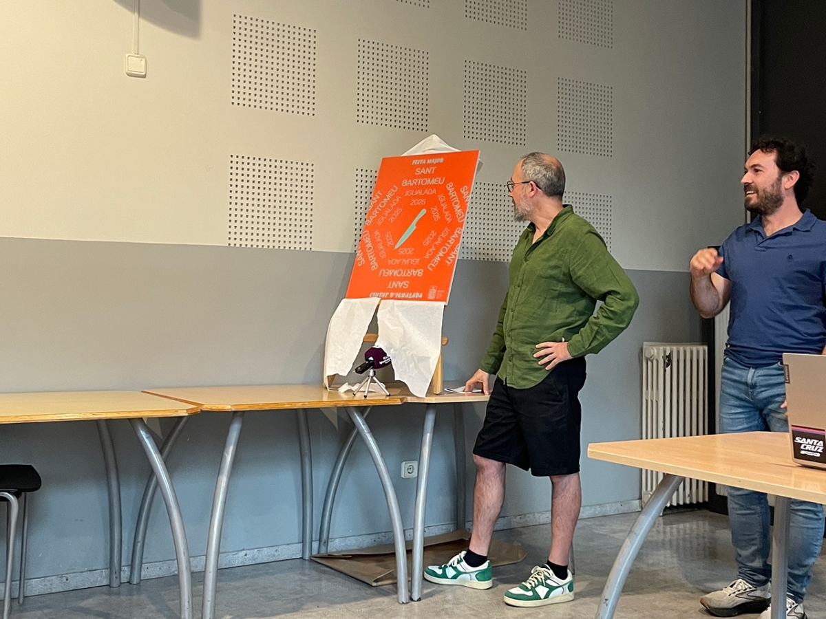 Presentació del cartell. Marc Soler.