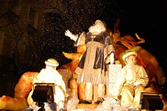 Aquesta imatge no serà així enguany. El Rei Blanc serà un home de procedència africana