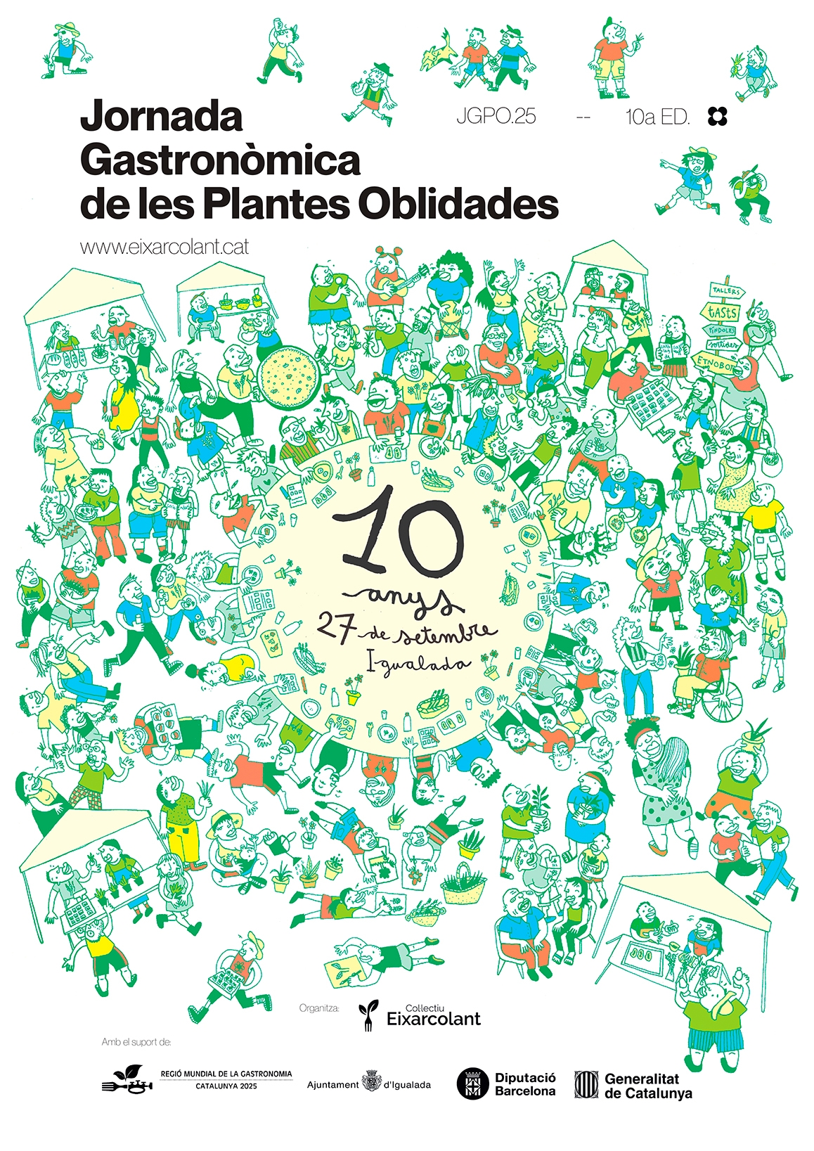 Cartell de la jornada. Eixarcolant.