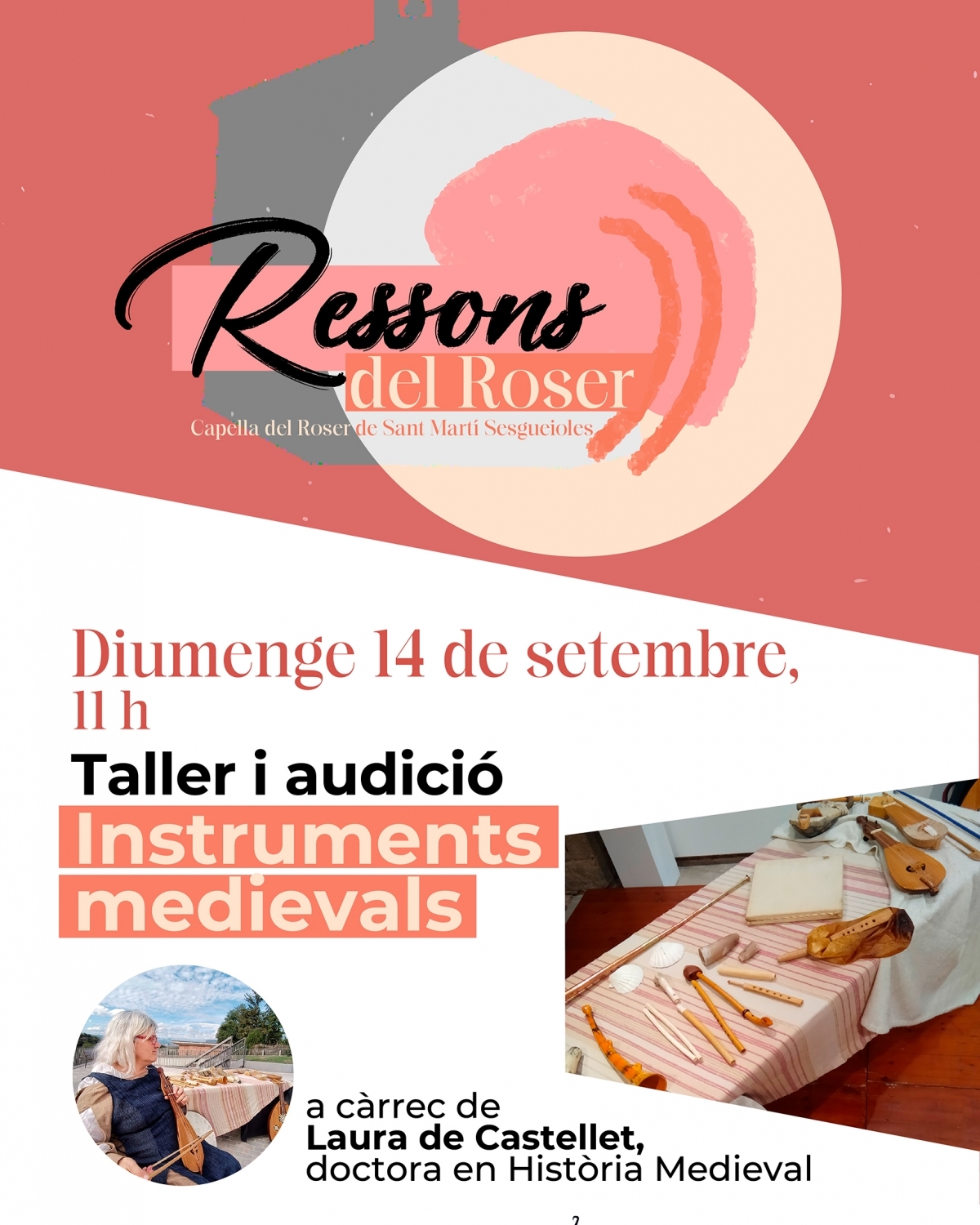 Cartell de la jornada. Ajuntament de Sant Martí Sesgueioles.