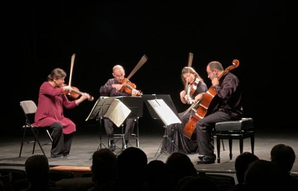 El Cosmos Quartet, en el concert a la Lliga