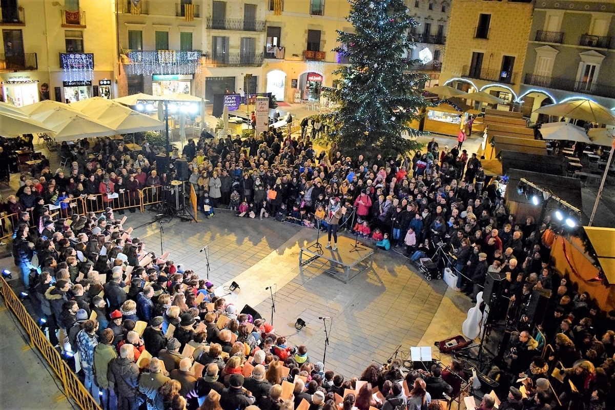 El 2018, centenars de persones van assistir a la cantada