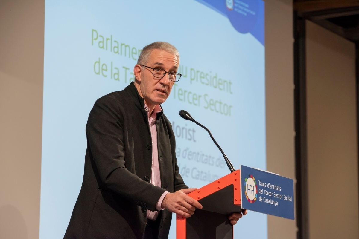 Enric Morist. Taula del Tercer Sector.