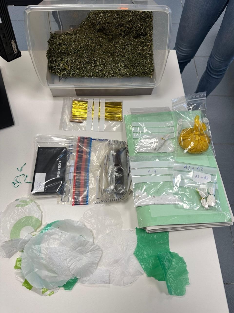 Droga intervinguda. Mossos d'Esquadra.