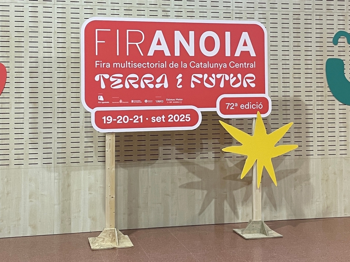 L'eslògan d'enguany és Terra i futur. Marc Soler.