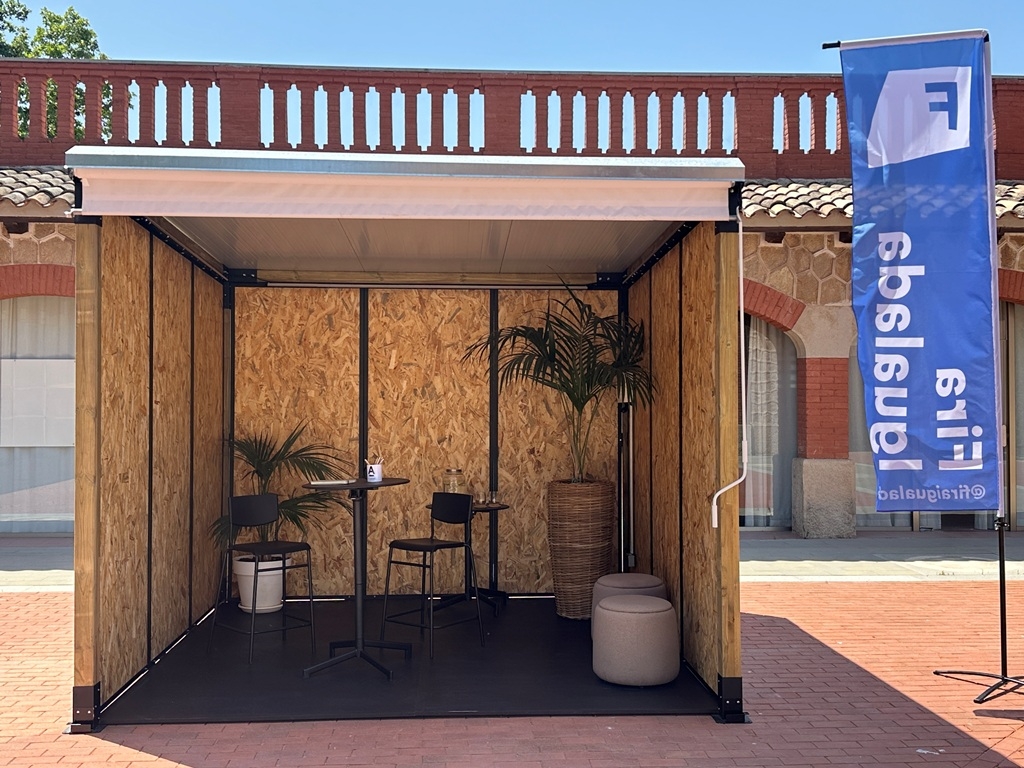 Prototip dels nous estands. FirAnoia.