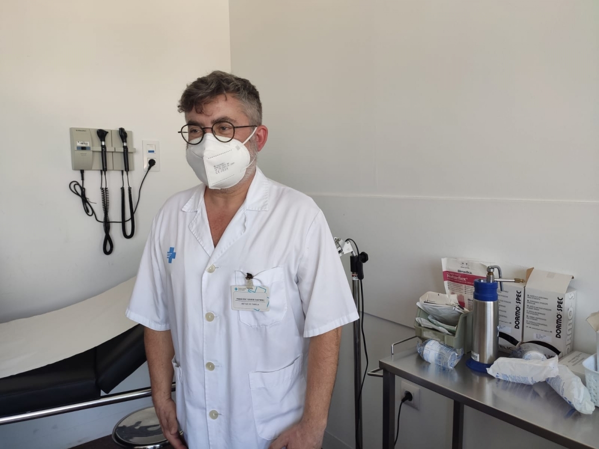 El doctor Xavier Cantero, del CAP Igualada Urbà