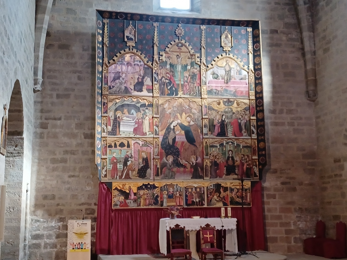 Retaule gòtic de Santa Maria de Rubió