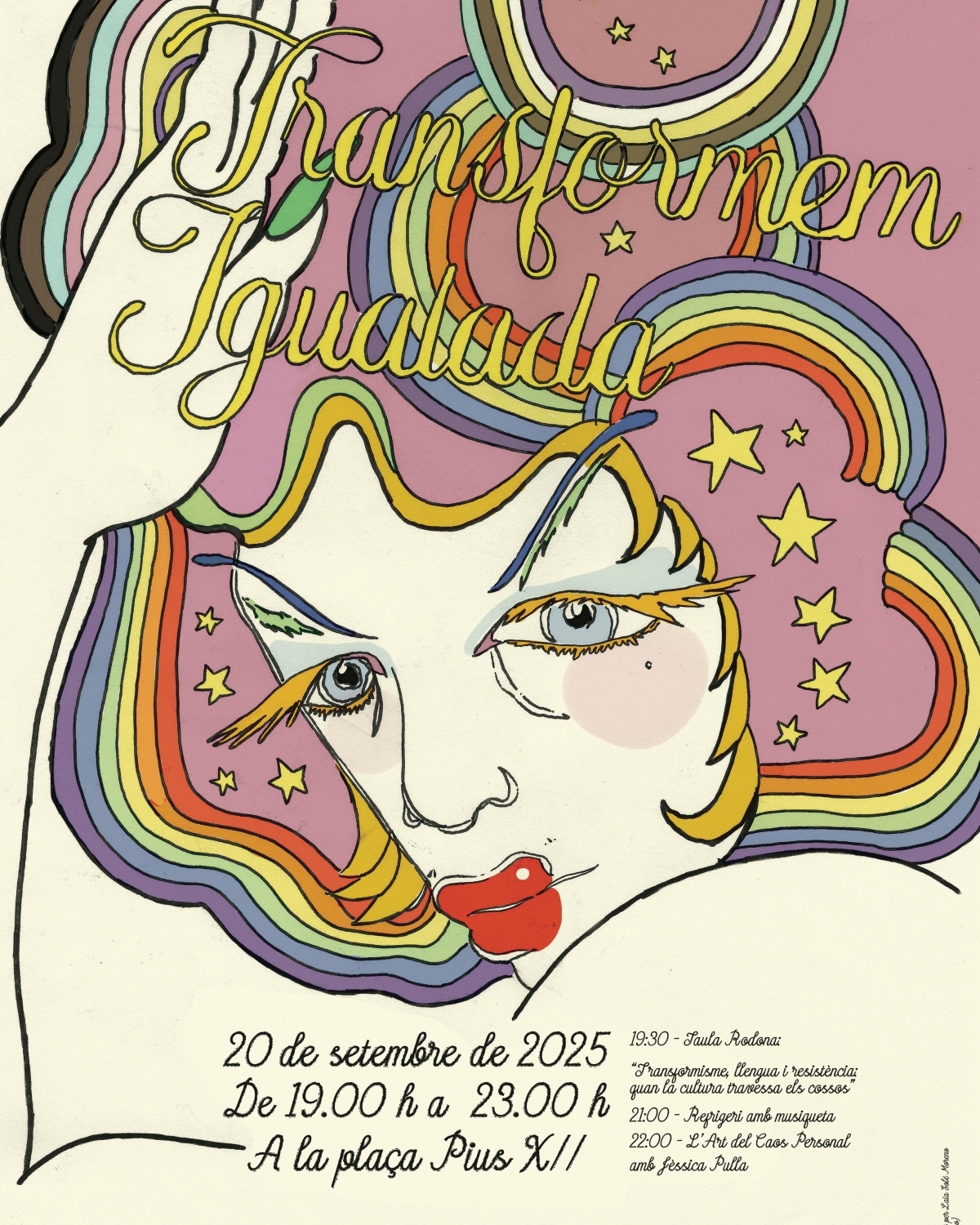 Cartell de la jornada. Laia Solé Moreno.