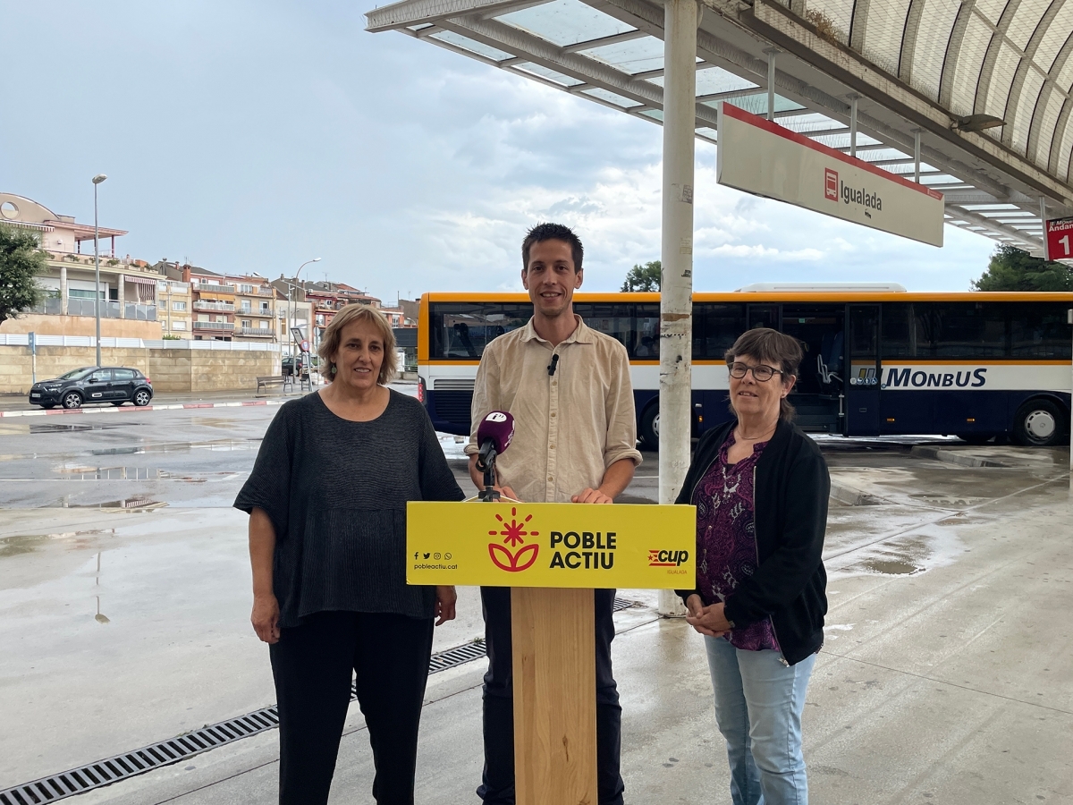 Roda de premsa de Poble Actiu. Marc Soler.