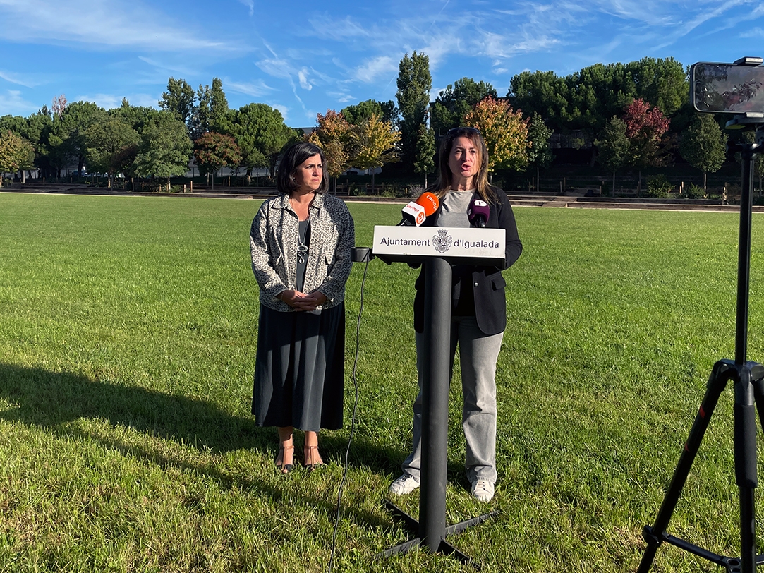 Sandra de la Iglesia i Verònica Amezcua. Marc Soler.