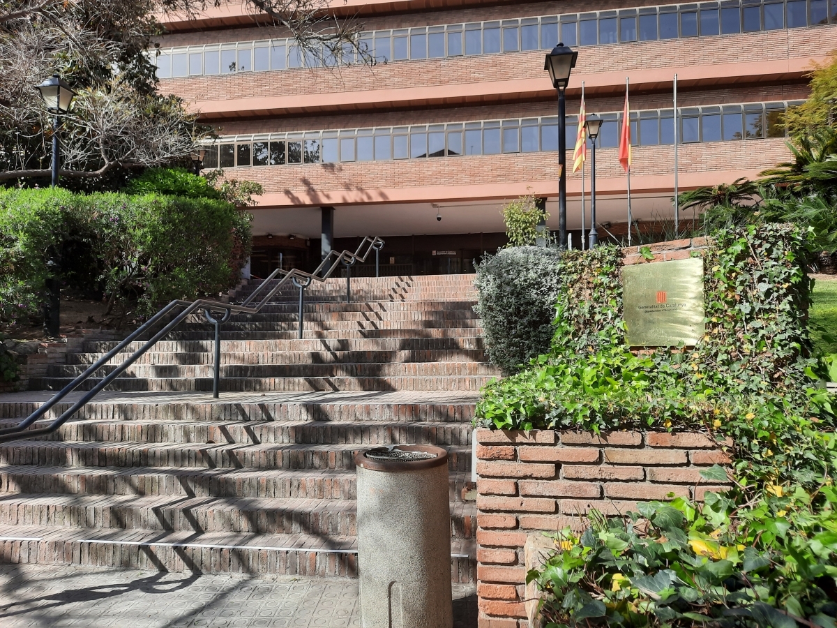La seu del Departament d'Educació, a Barcelona