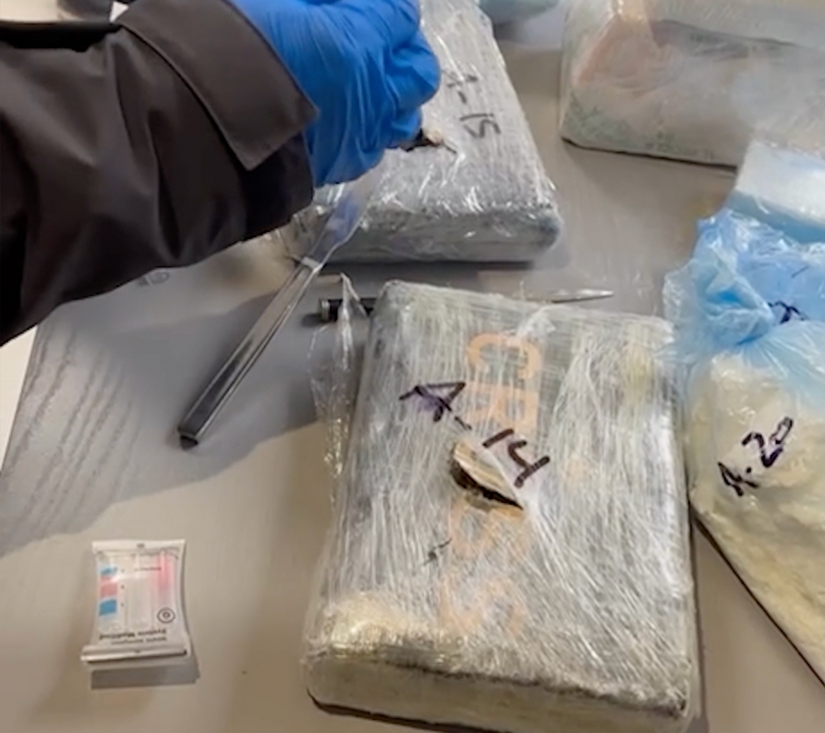 Droga trobada al domicli. Mossos d'Esquadra.