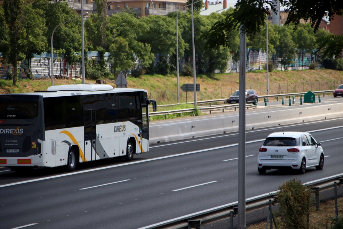 Carril bus de la B-23. Blanca Blay. ACN.