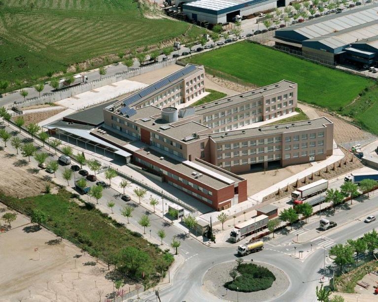 La resid&egrave;ncia vilanovina, en una imatge a&egrave;ria