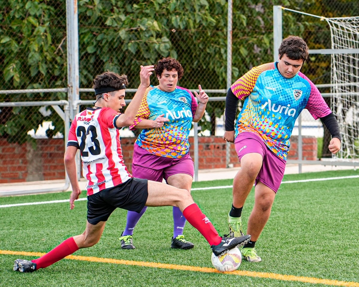 Màgic Blanc contra Viladecans. CE Anoia.