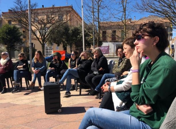 Una de les activitats a la Pla&ccedil;a dels Arbres