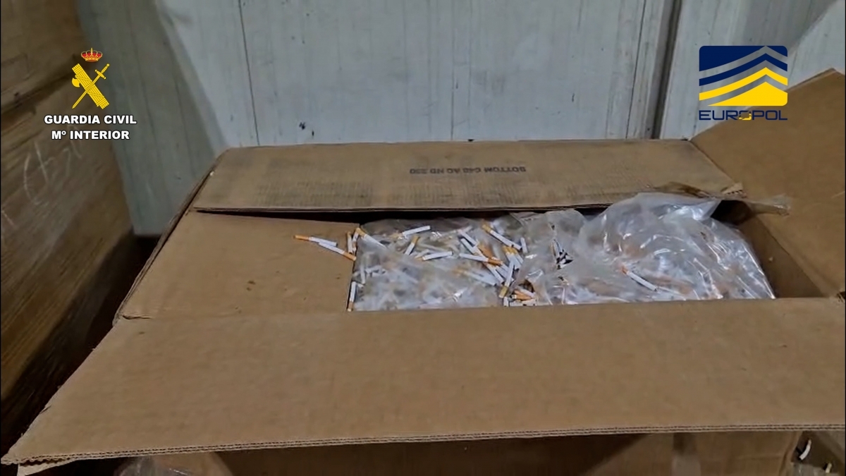 Tabac intervingut (Cedida a l'ACN per la Gu&agrave;rdia Civil)