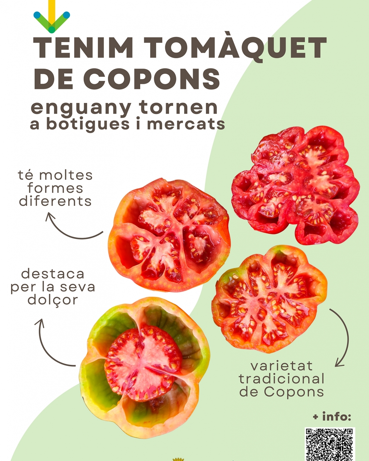 Distintiu per a les botigues. PACO.