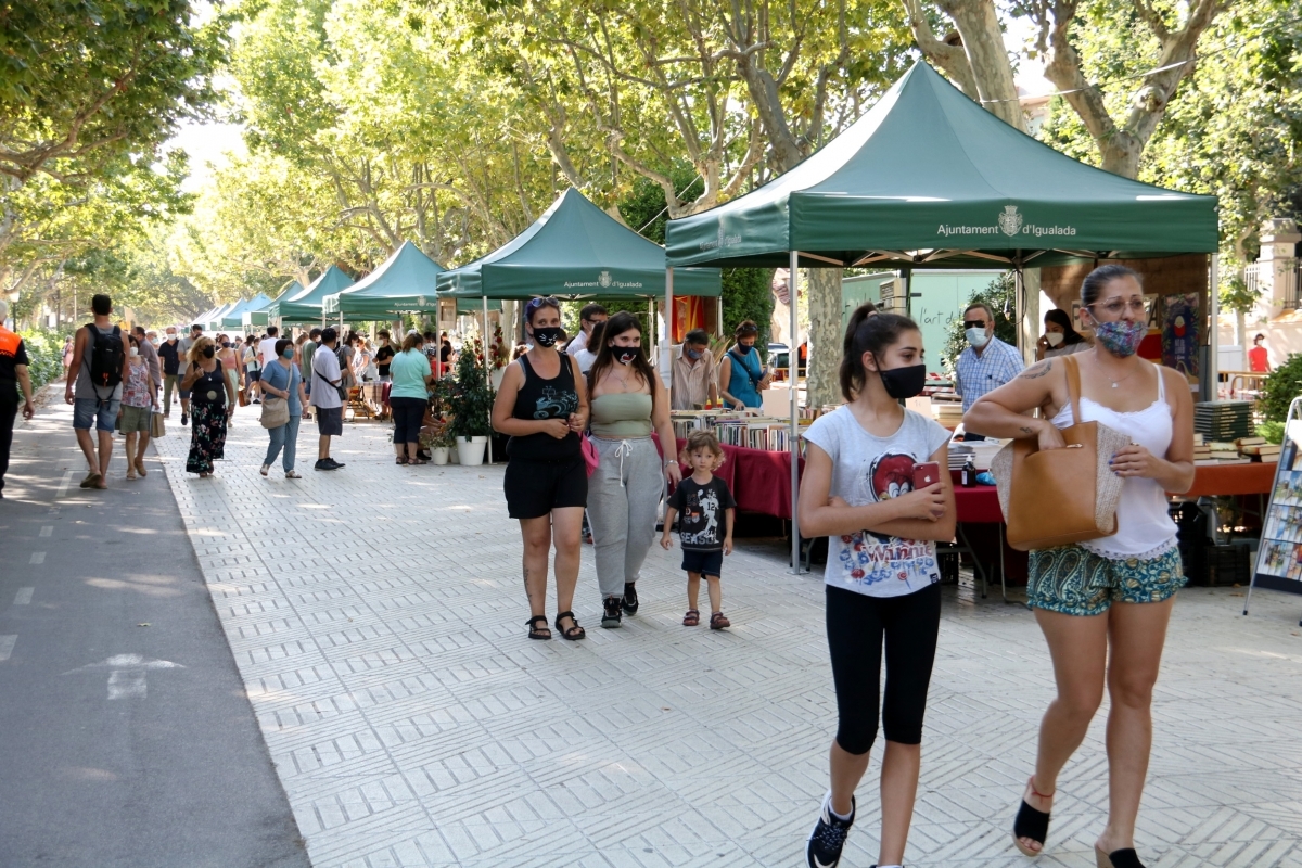 El Passeig Verdaguer, dijous a la tarda FOTO: Mar Martí