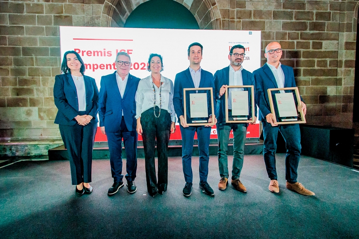 Entrega del reconeixement. Àuria.