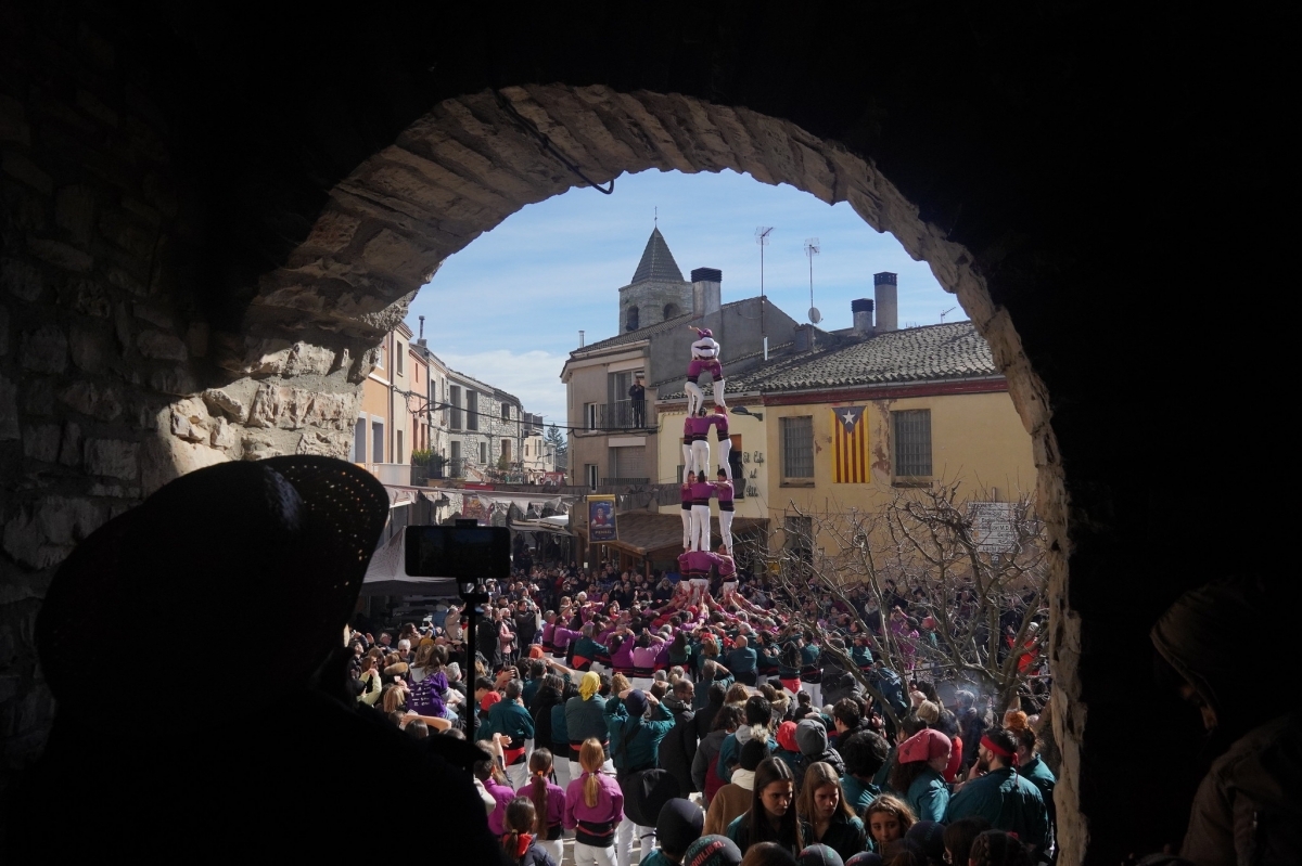 Tres de set dels Moixiganguers. Foto: Pau Corcelles.