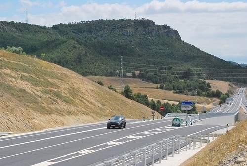 La C15 al seu pas per Vallbona d'Anoia