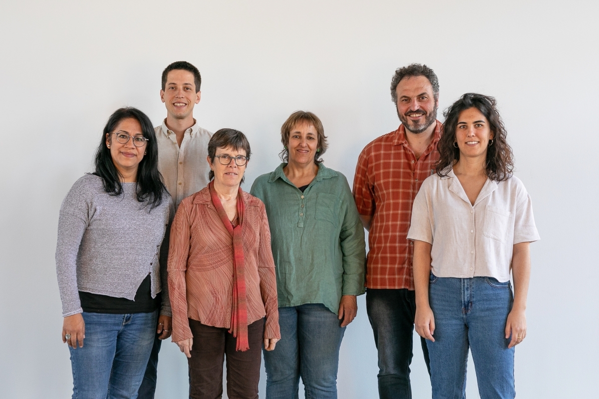 Els sis primers candidats de Poble Actiu (Sara Esquerra Dot)