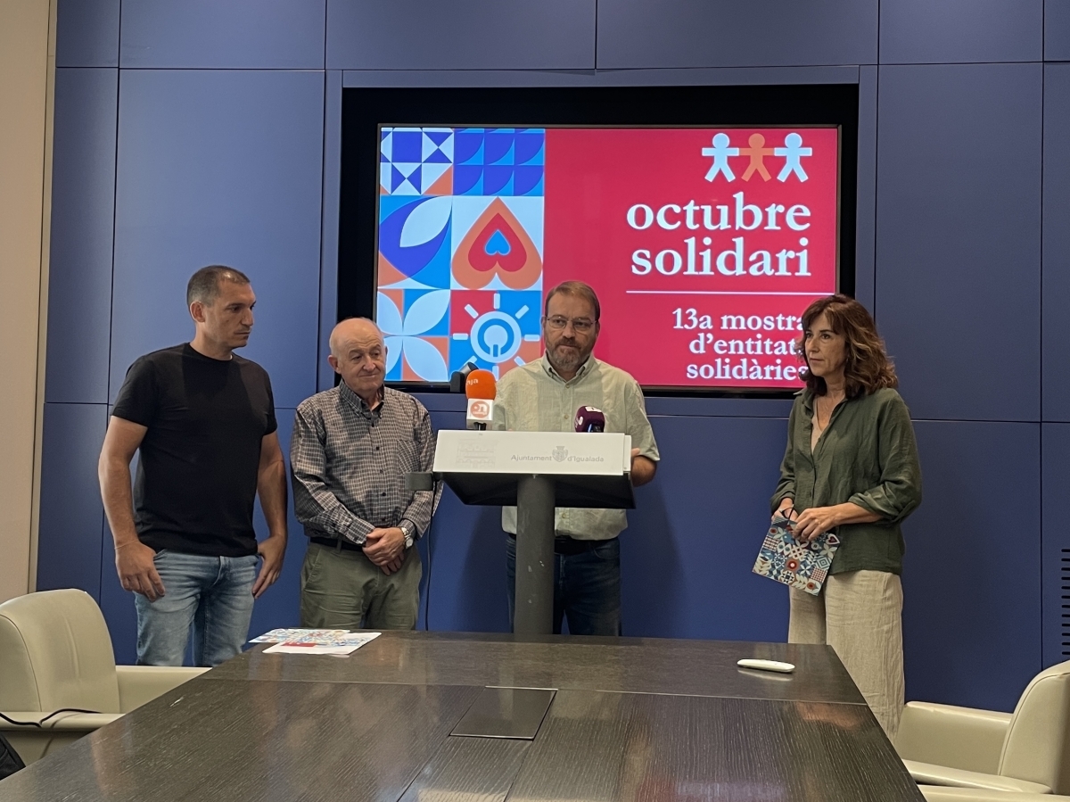 Presentació de l'Octubre Solidari. Marc Soler.