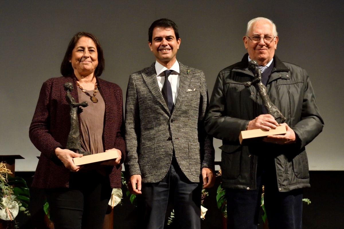 Castells, amb Pepita Jorba i Josep Elias